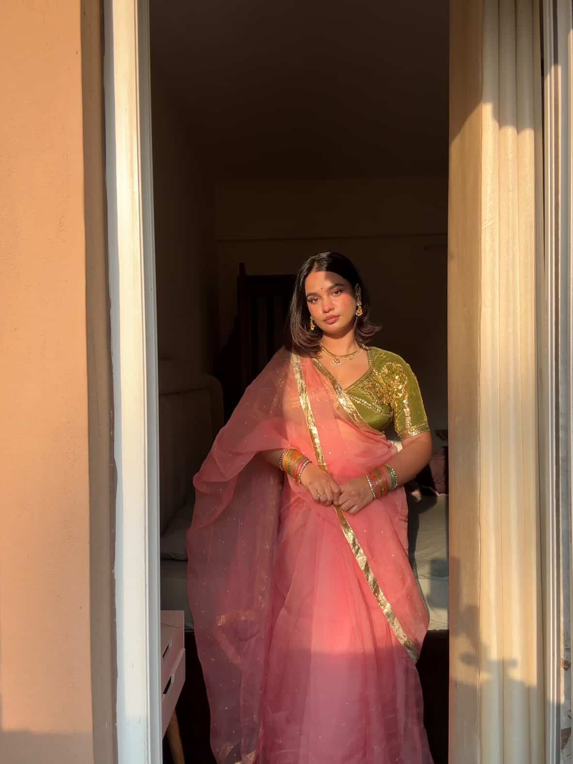 Phoolmati Aangi Saree Set