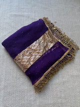 Vidya Pure Organza Lamphi with Latkan Dupatta
