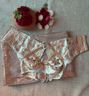 Mouny Satin Pure Gota Aangi Saree set