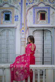 Maharani Pink Tari Saree