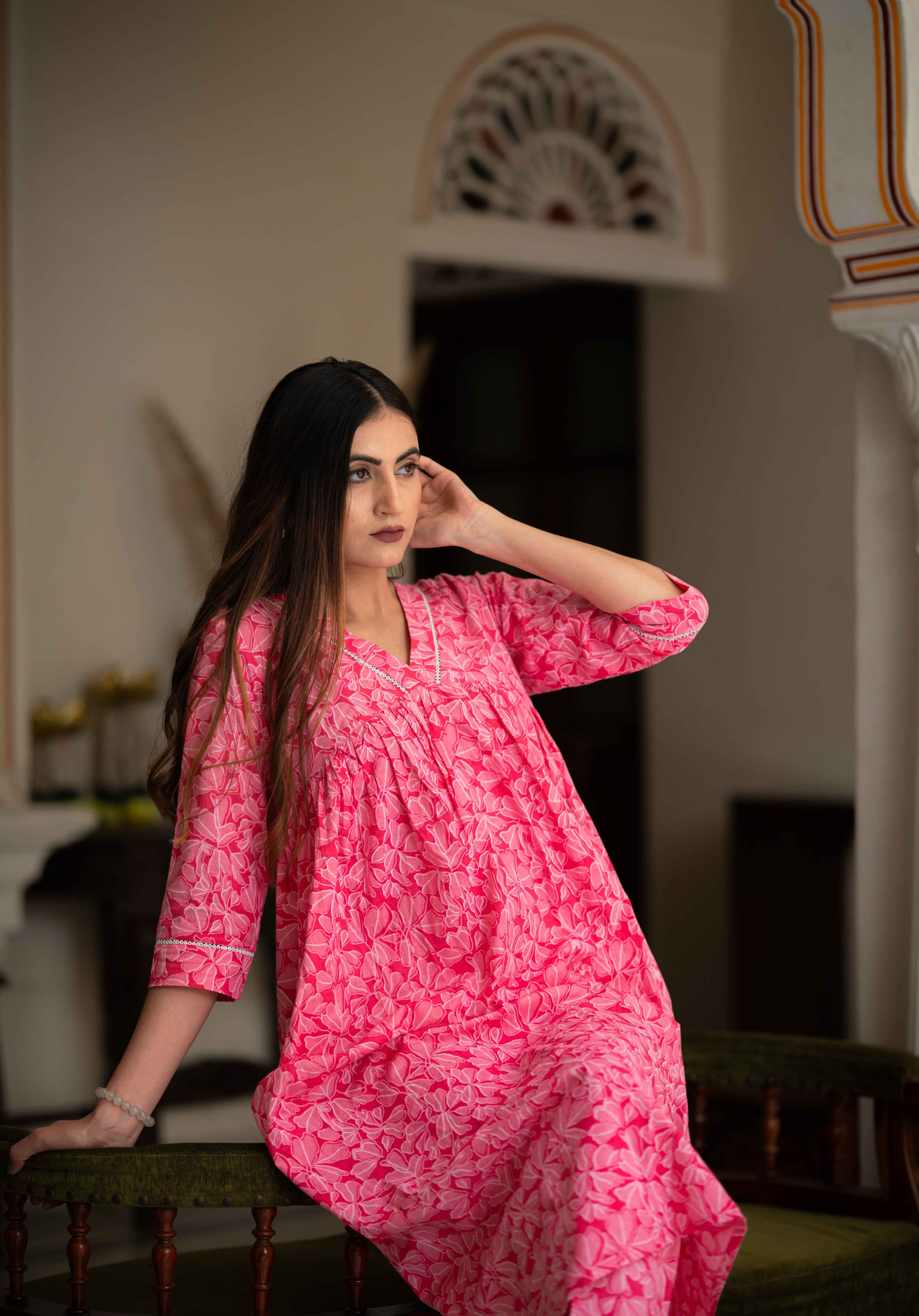 Emmy Pink Floral Set