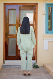 Autumn Bohemian Strips Co-ord Set