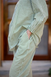 Autumn Bohemian Strips Co-ord Set