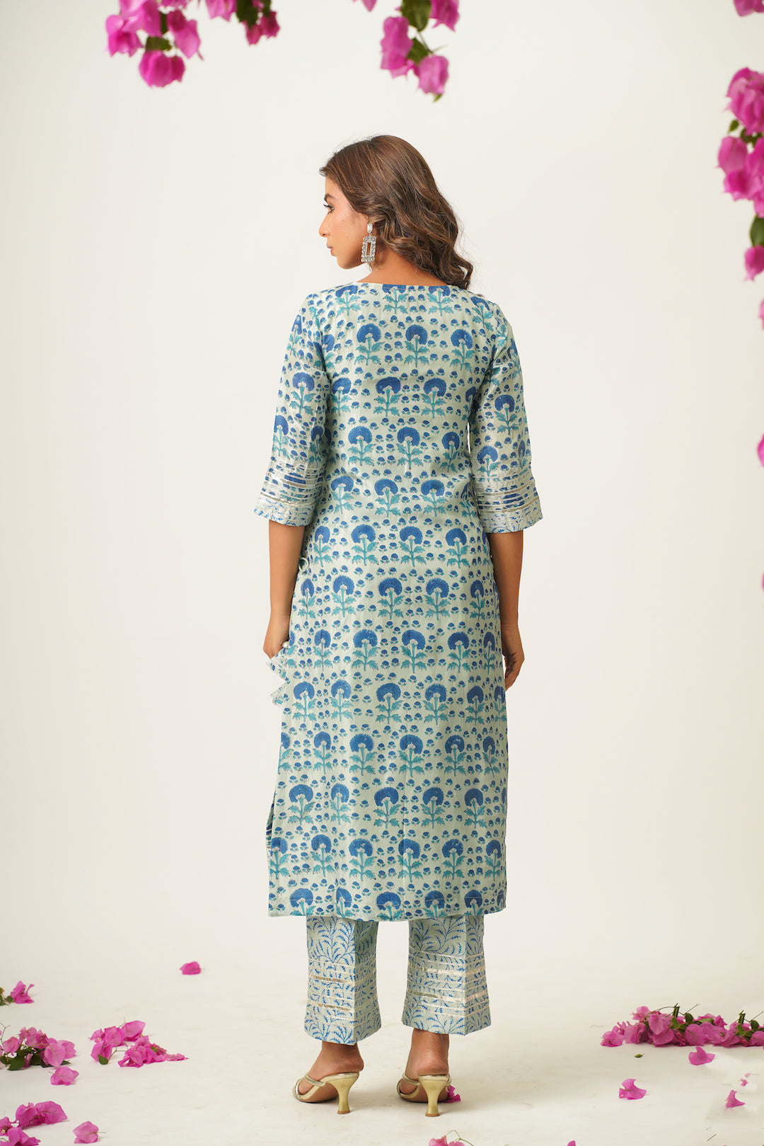 Ankita Handblock Suit Set