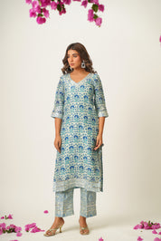 Ankita Handblock Suit Set