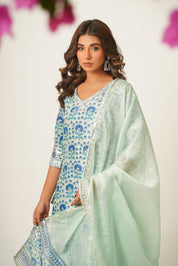 Ankita Handblock Suit Set