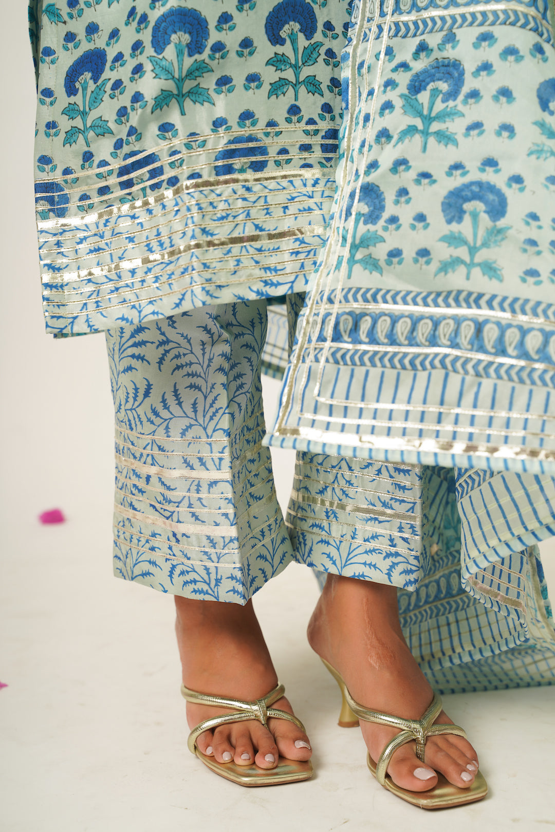 Ankita Handblock Suit Set