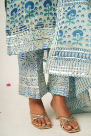 Ankita Handblock Suit Set