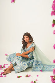 Ankita Handblock Suit Set