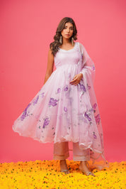 Aahna Handpainted Suit Set