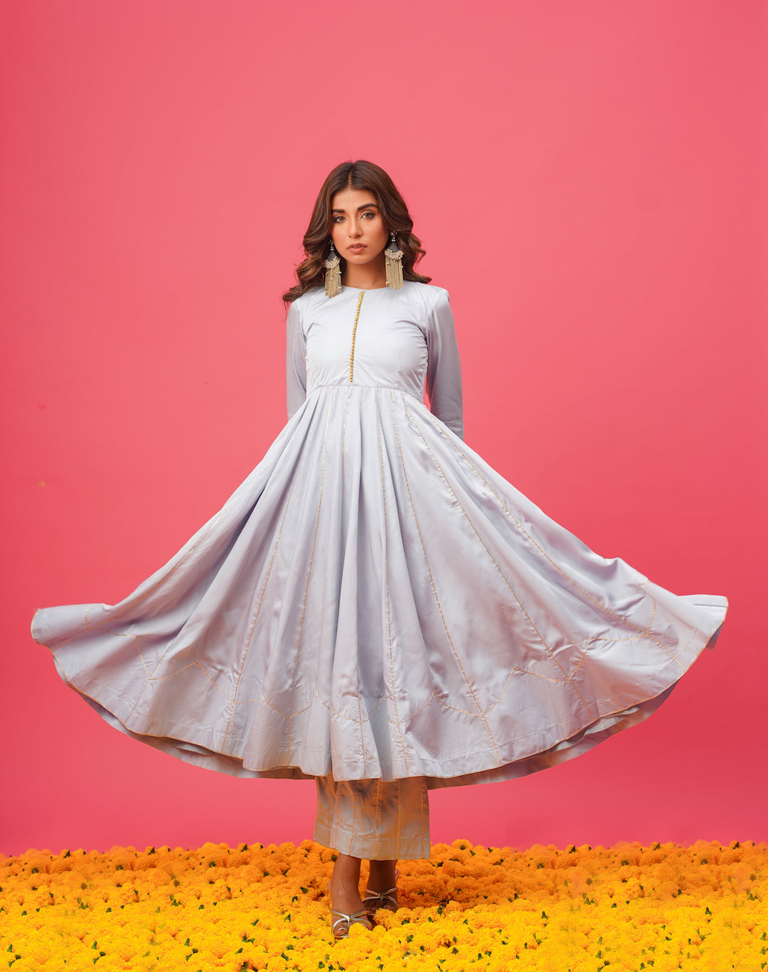 Aashna Handpainted Suit Set