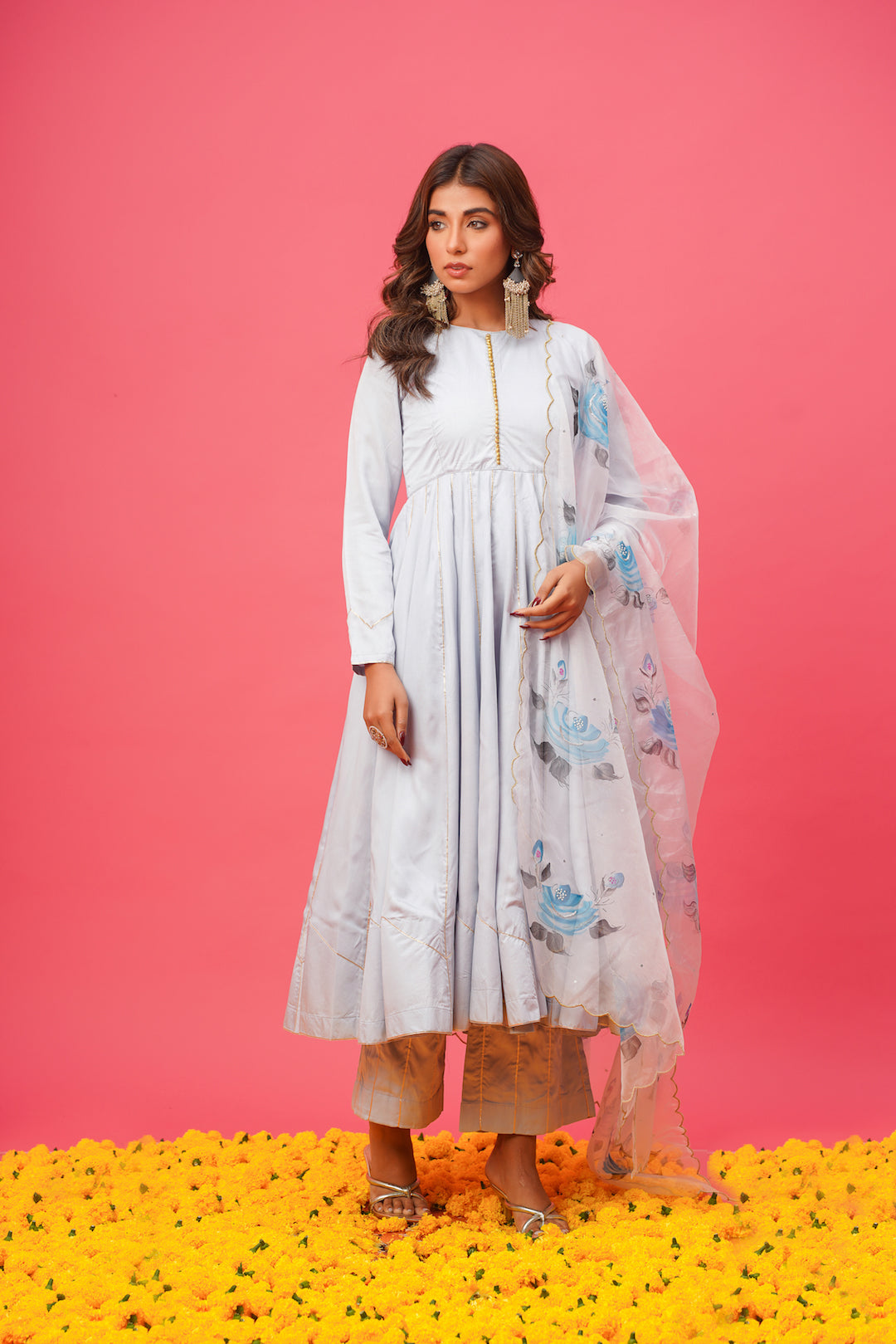 Aashna Handpainted Suit Set