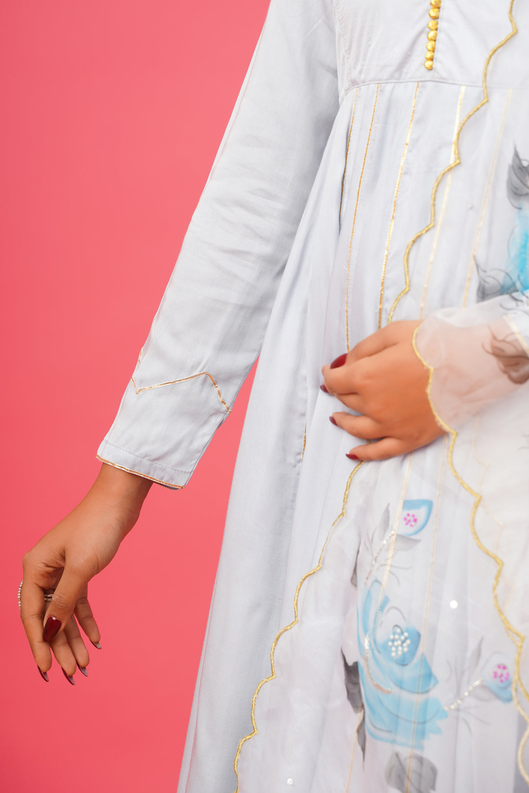 Aashna Handpainted Suit Set