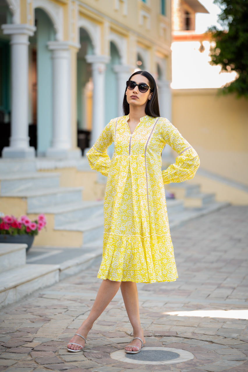 Charlotte Yellow Dress