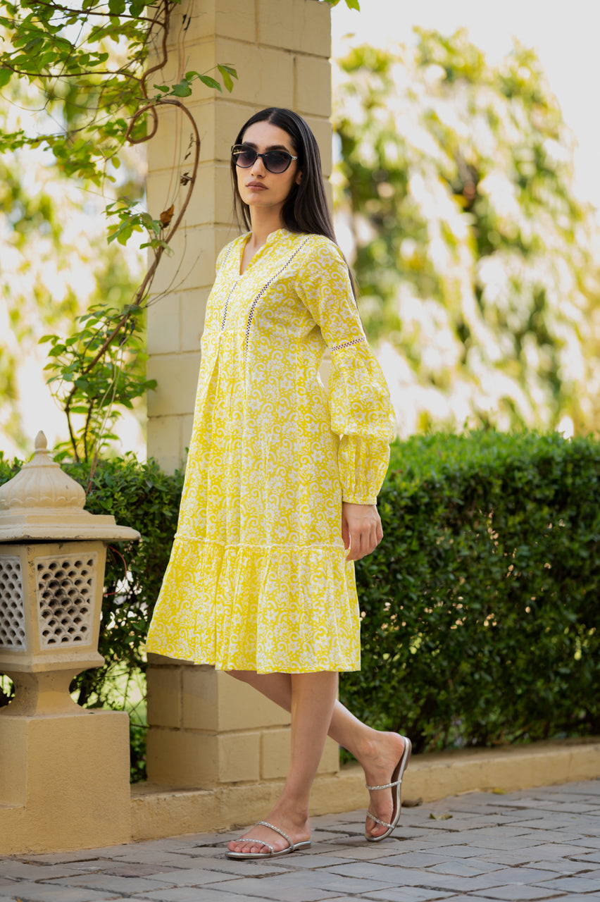 Charlotte Yellow Dress