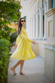 Charlotte Yellow Dress