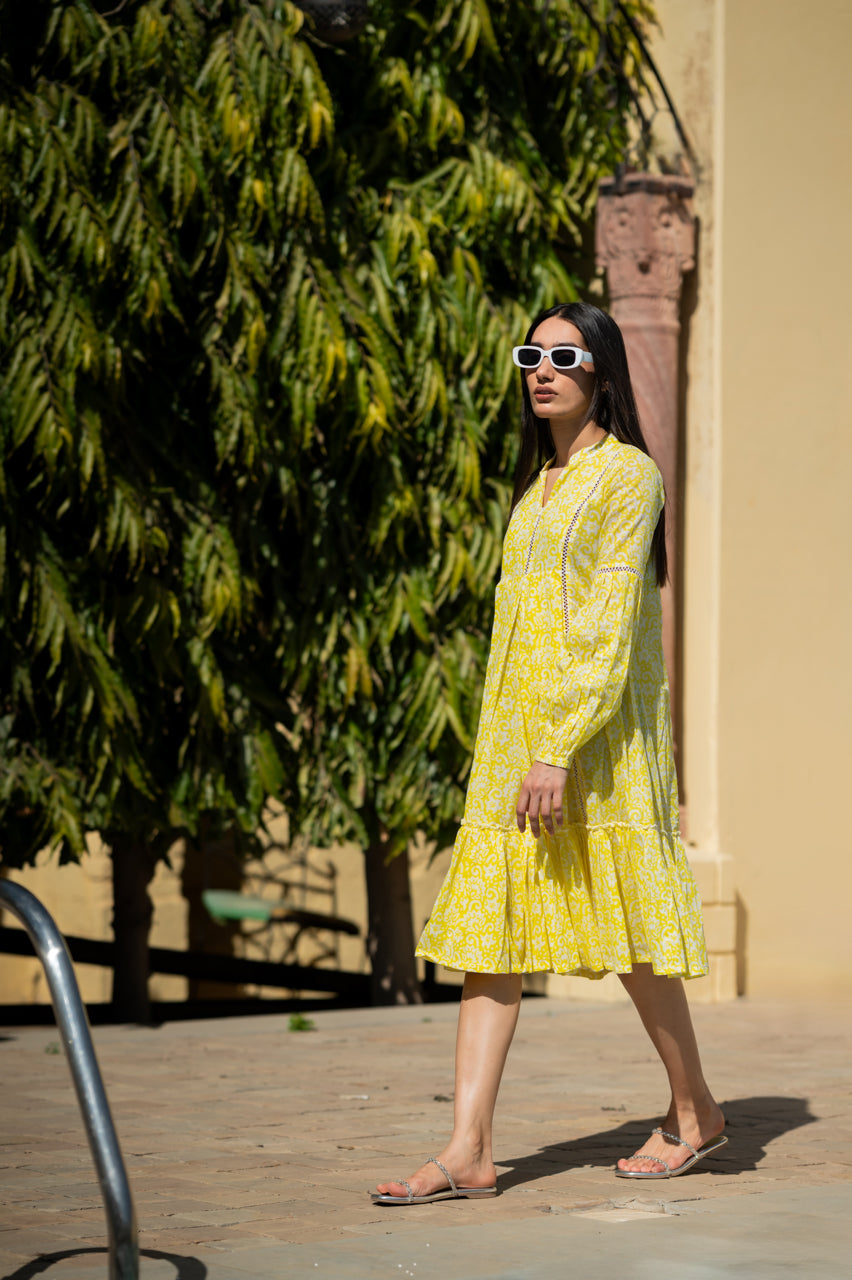 Charlotte Yellow Dress