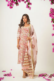 Divya Handblock Suit Set