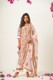 Divya Handblock Suit Set