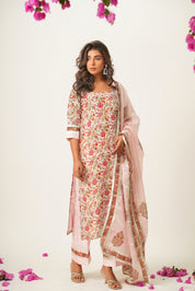 Divya Handblock Suit Set