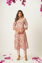Divya Handblock Suit Set