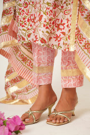 Divya Handblock Suit Set