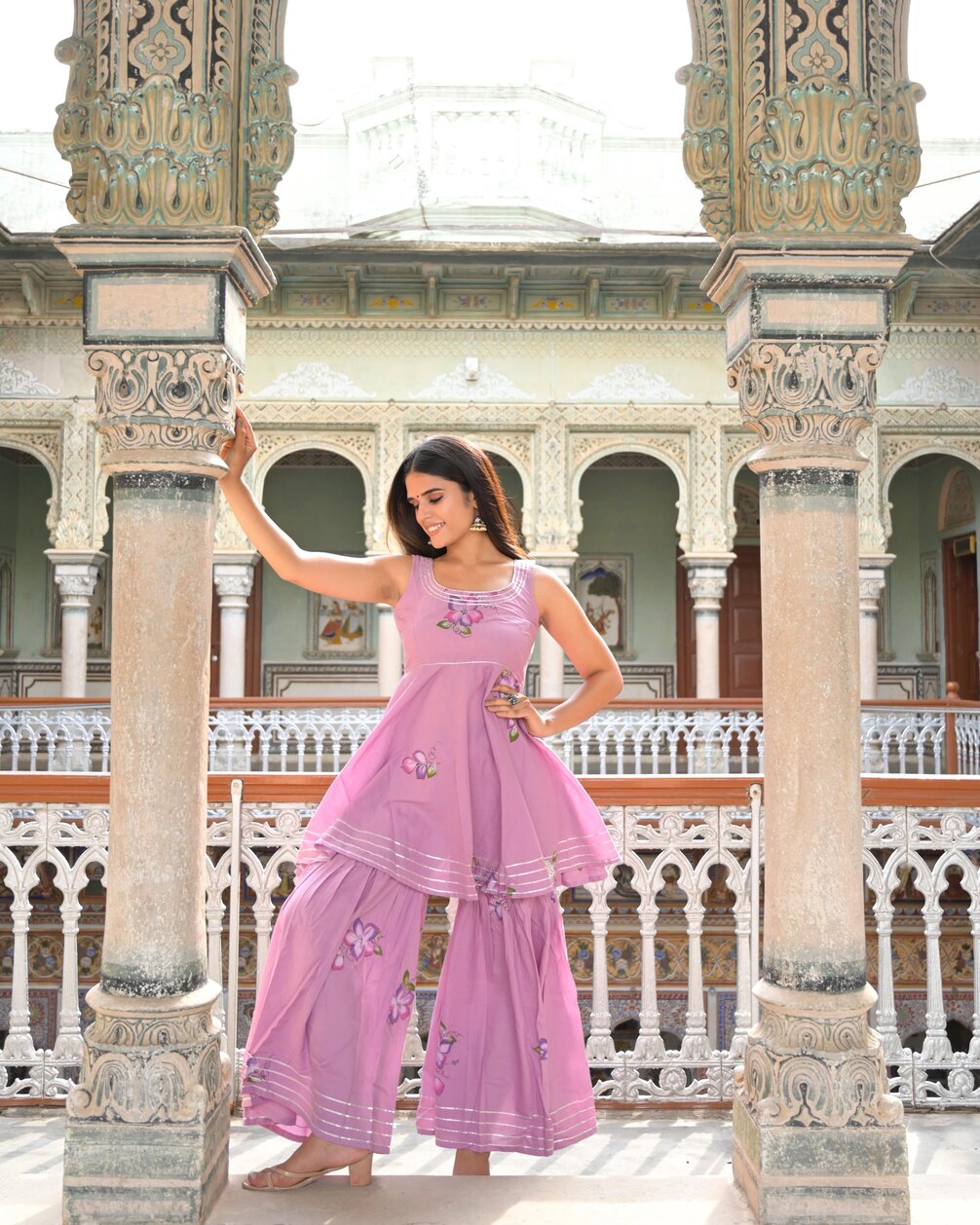 Dusty Pink Suit Set