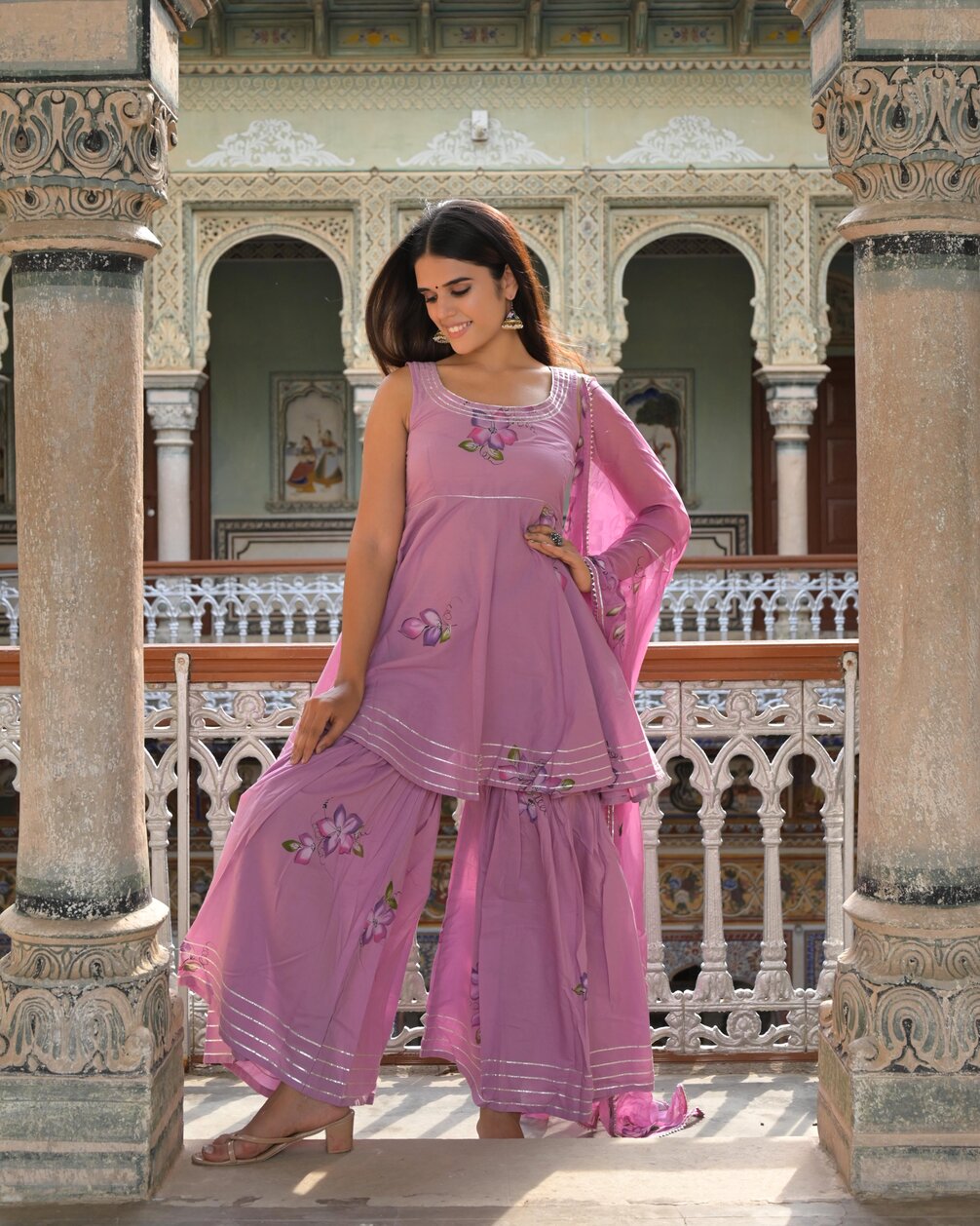 Dusty Pink Suit Set