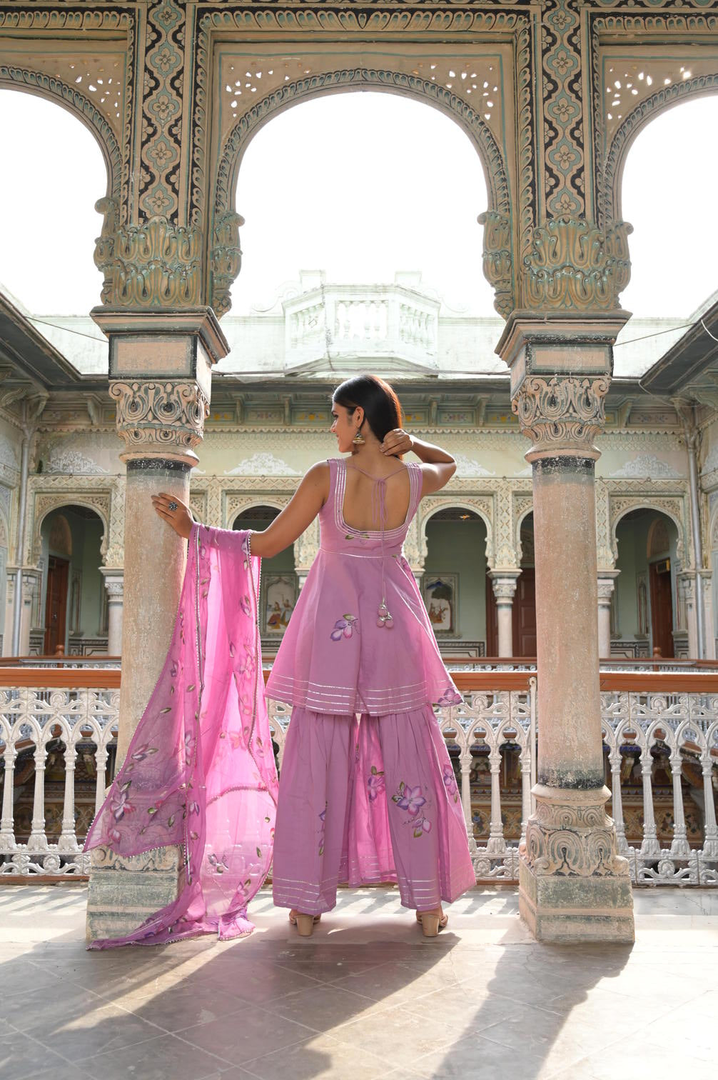 Dusty Pink Suit Set