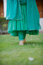 Inayat Turquoise Blue Suit Set