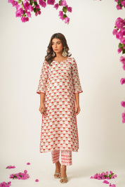 Koyal Handblock Suit Set