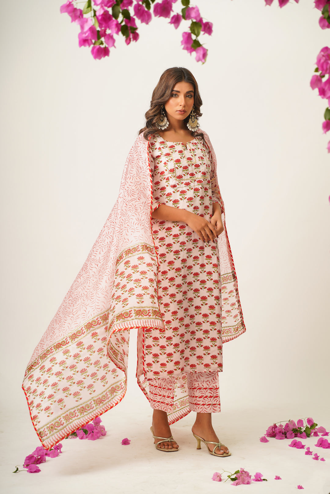 Koyal Handblock Suit Set