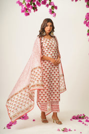 Koyal Handblock Suit Set