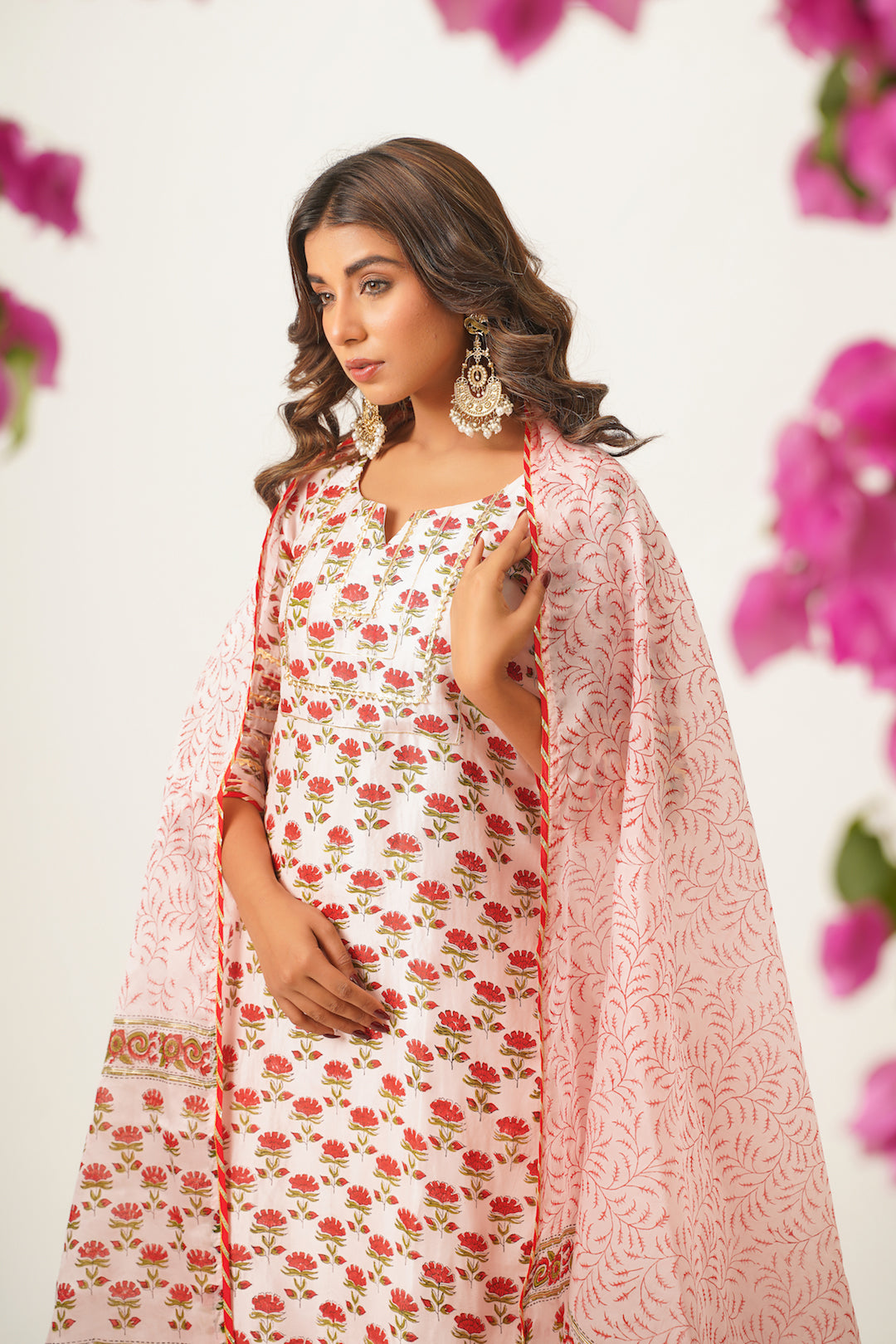 Koyal Handblock Suit Set