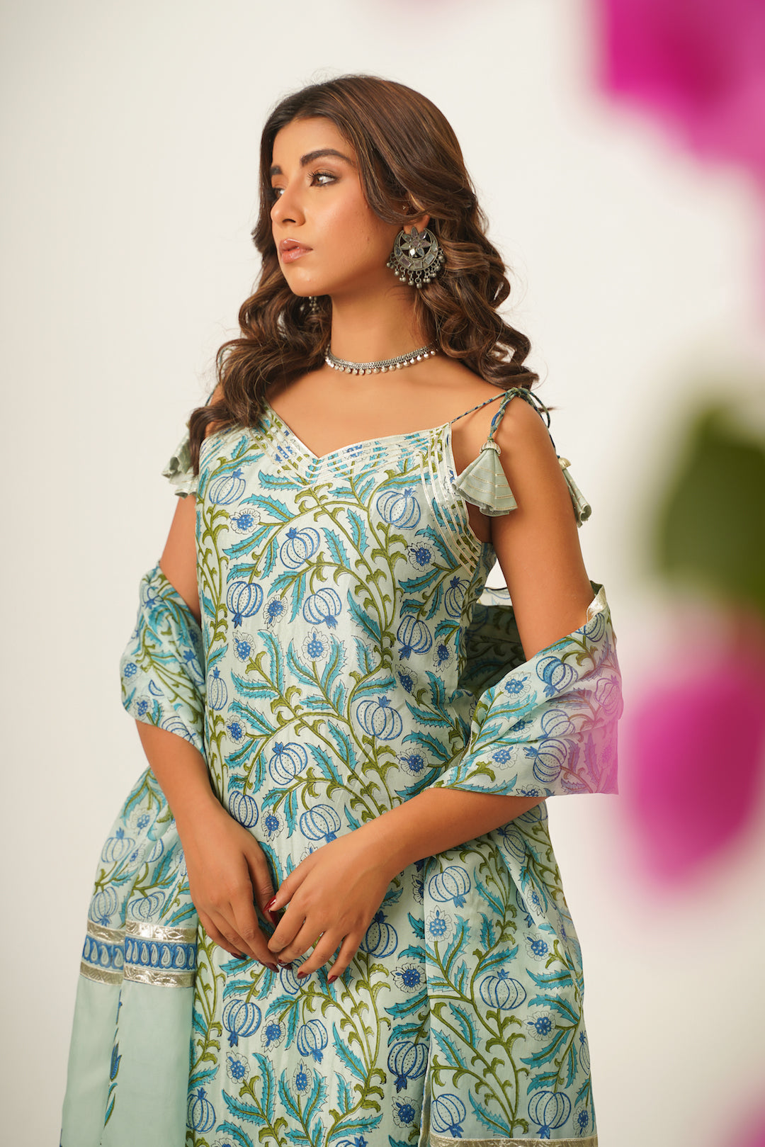 Mahi Handblock Suit Set