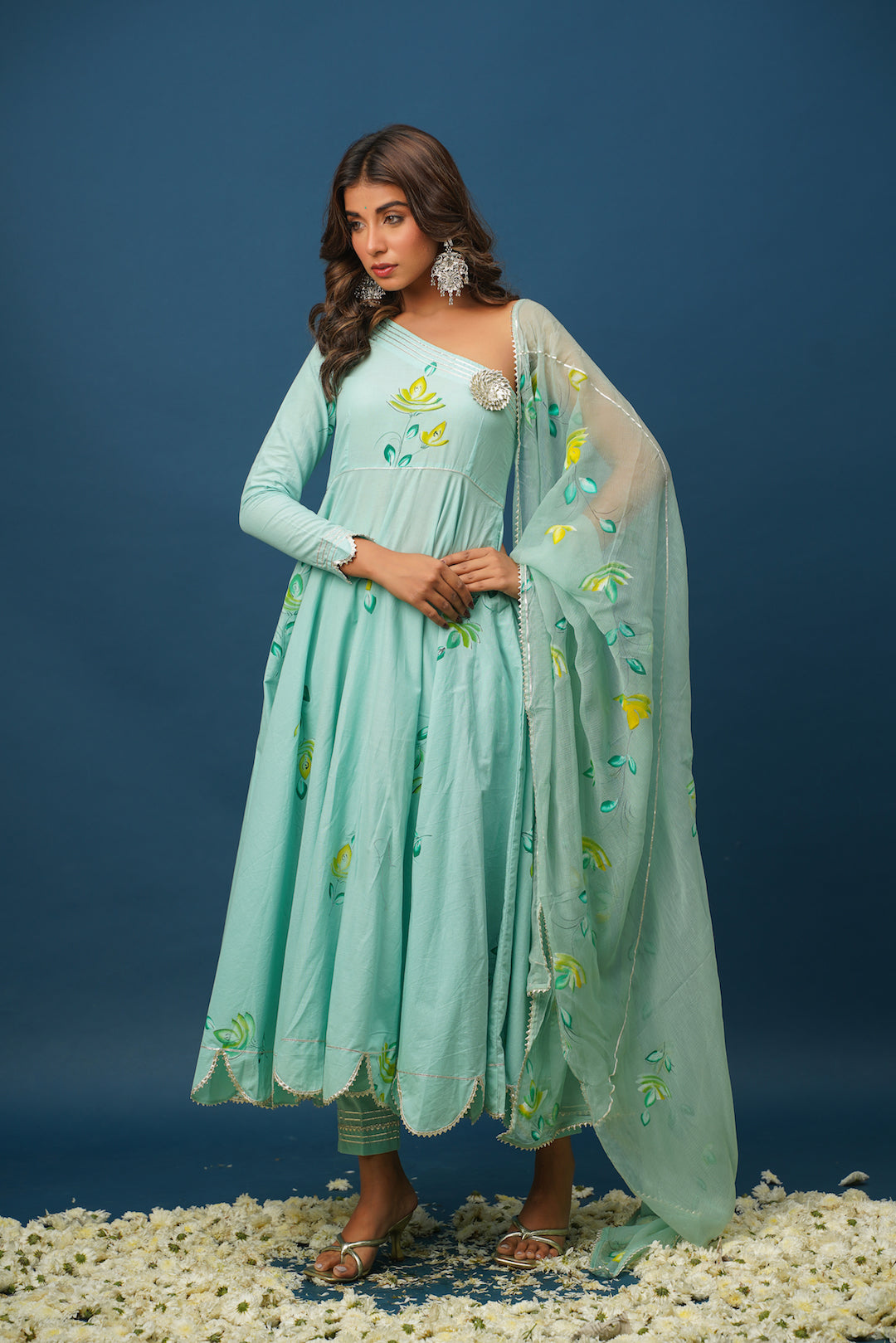 Mohini Handpainted Suit Set