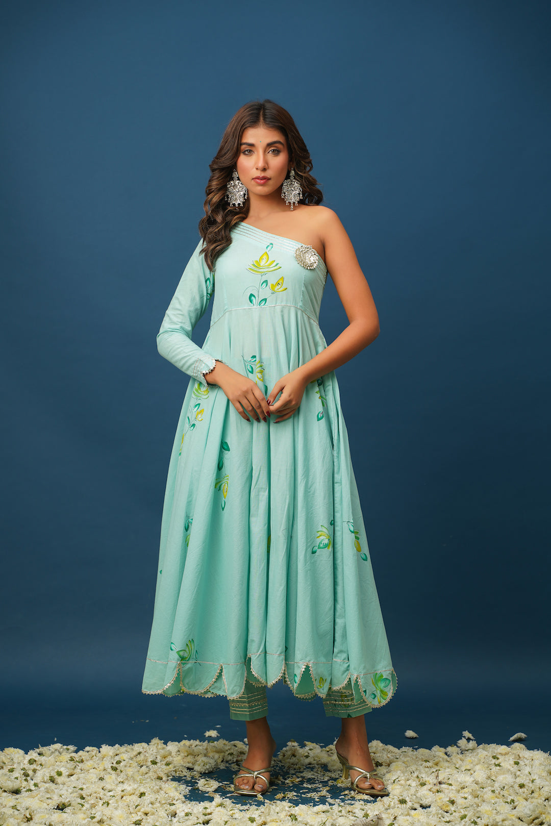 Mohini Handpainted Suit Set