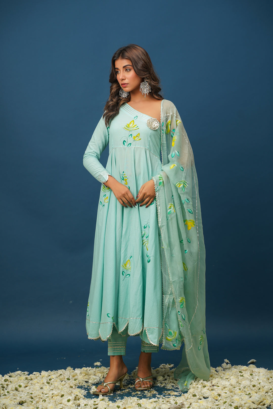 Mohini Handpainted Suit Set