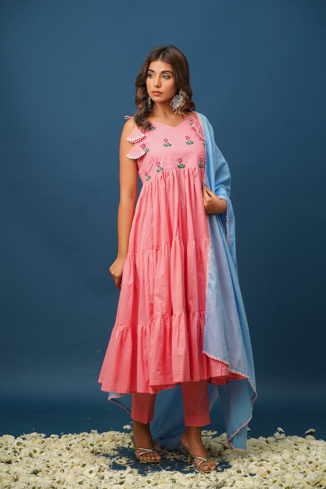 Mukta Hand Embroided Suit Set