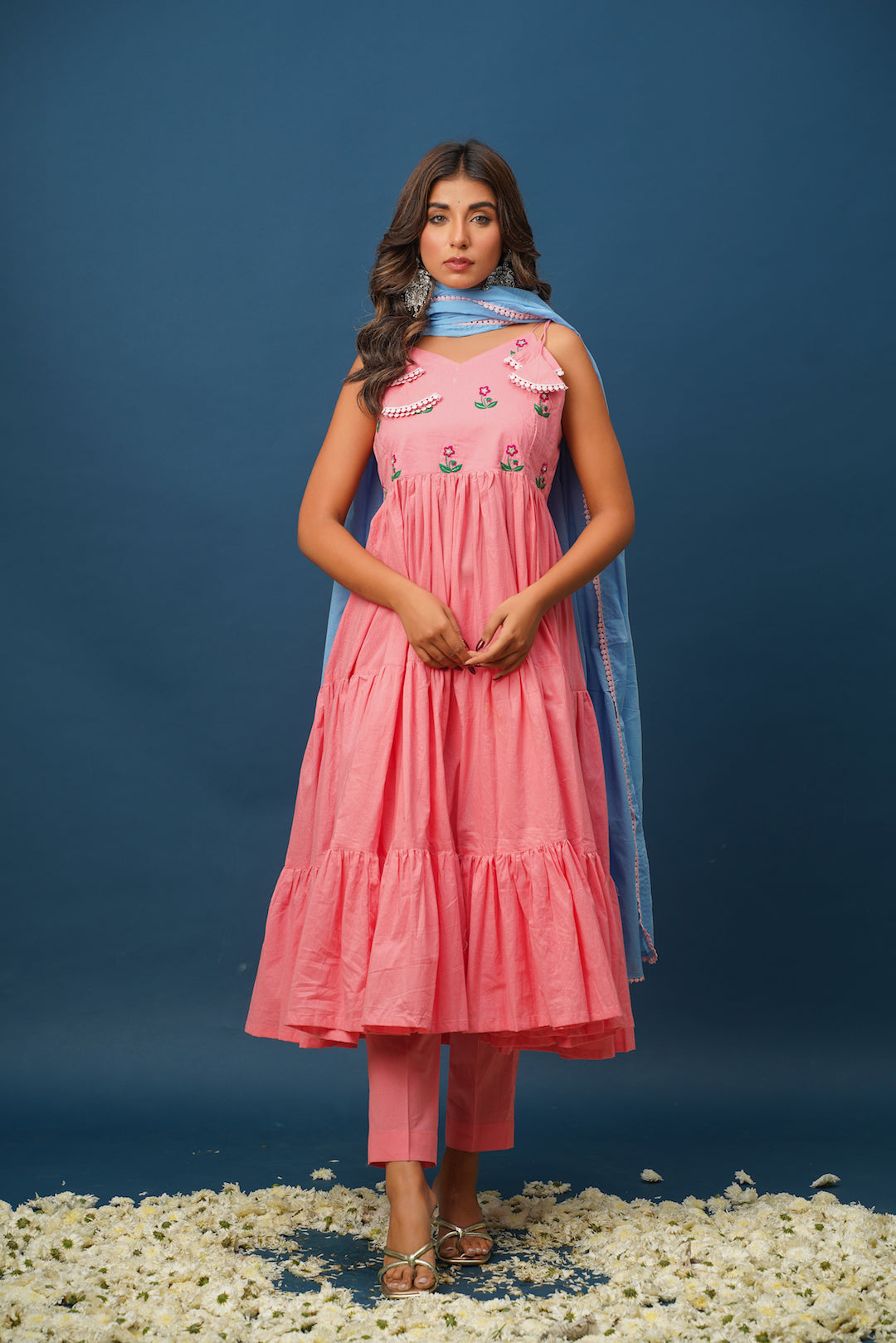 Mukta Hand Embroided Suit Set