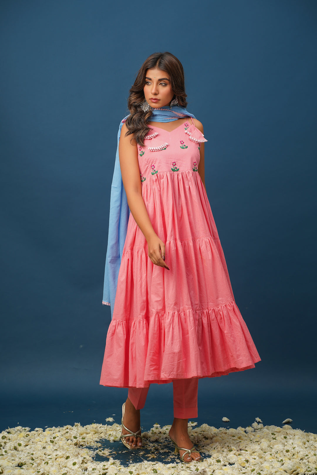 Mukta Hand Embroided Suit Set