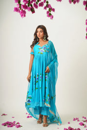 Nilam Handpainted Suit Set