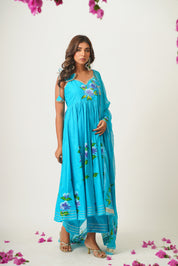 Nilam Handpainted Suit Set