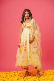 Naina Handpainted Suit Set