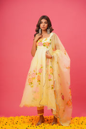 Naina Handpainted Suit Set