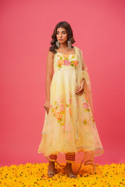 Naina Handpainted Suit Set