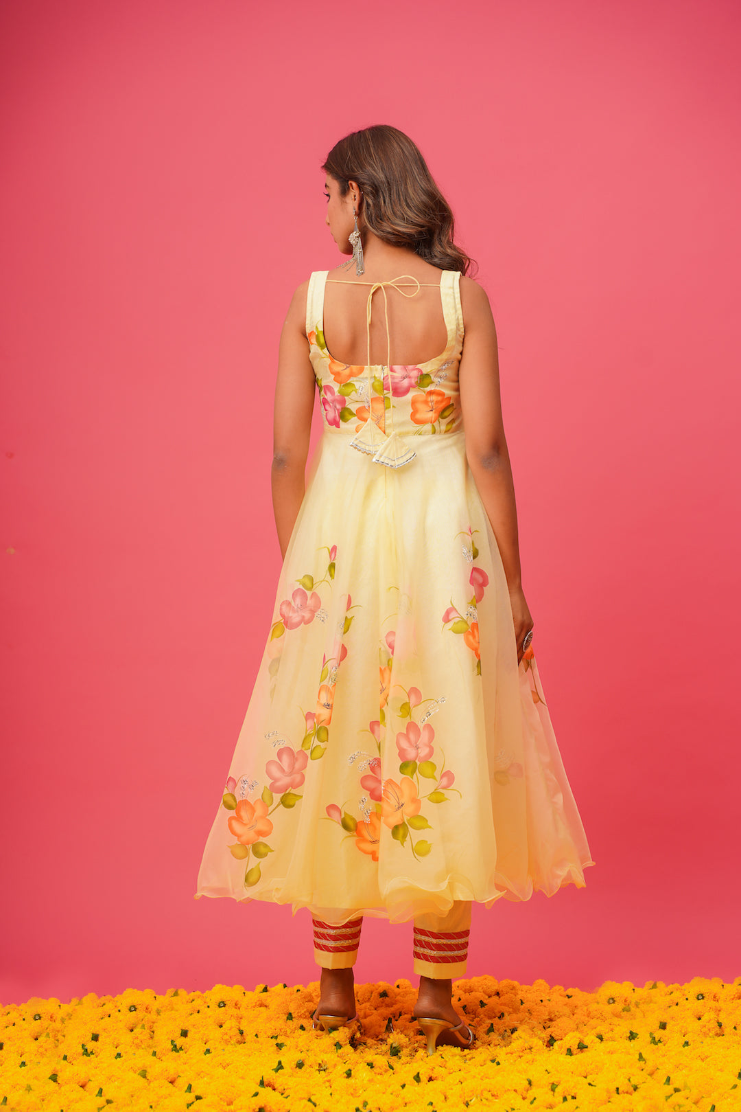 Naina Handpainted Suit Set