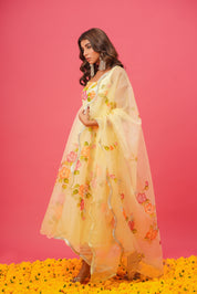 Naina Handpainted Suit Set