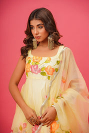 Naina Handpainted Suit Set