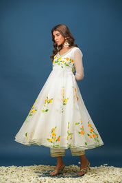 Nalini Handpainted Suit Set